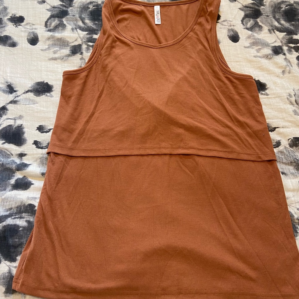 Latched Mama Ribbed Nursing Tank